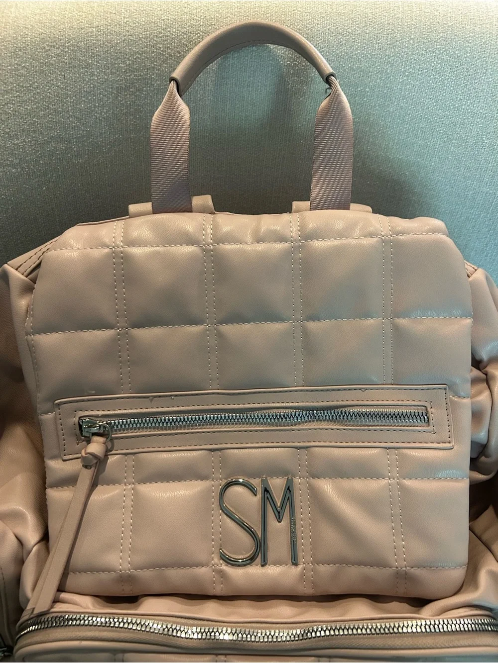 Steve Madden Diaper Backpack Large Blush